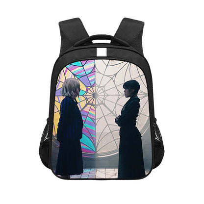 Mochila Escolar Temática Wandinha Enid