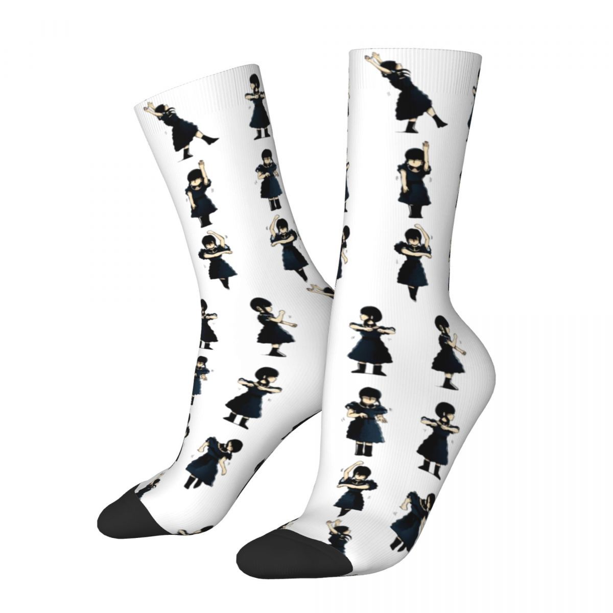 Meias Temáticas Wandinha Addams
