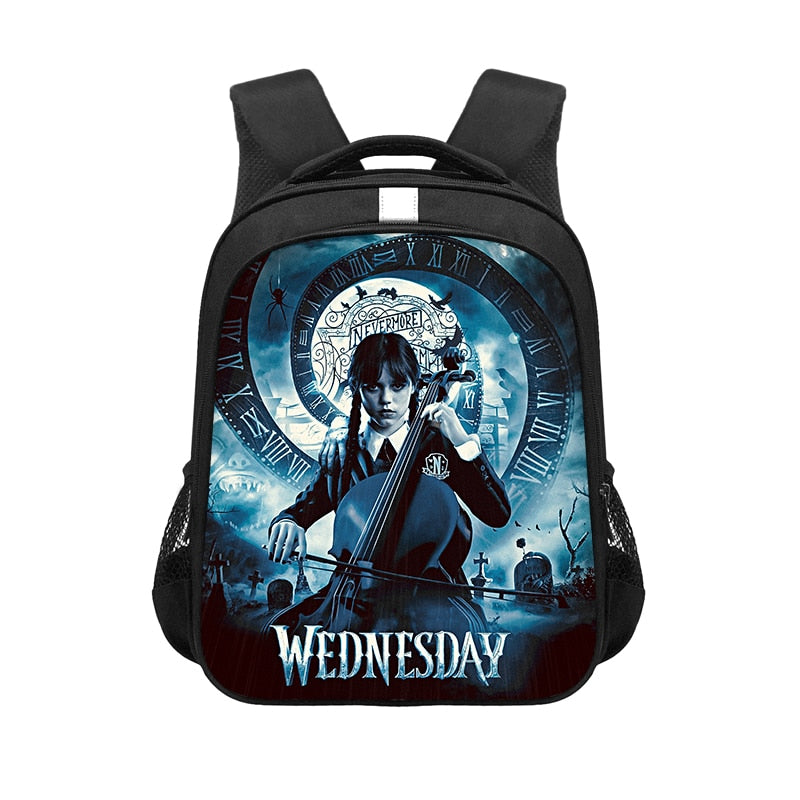 Mochila Escolar Temática Wandinha Enid