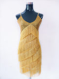 Vestido flapper de lujo estilo Gatsby de los años 20
