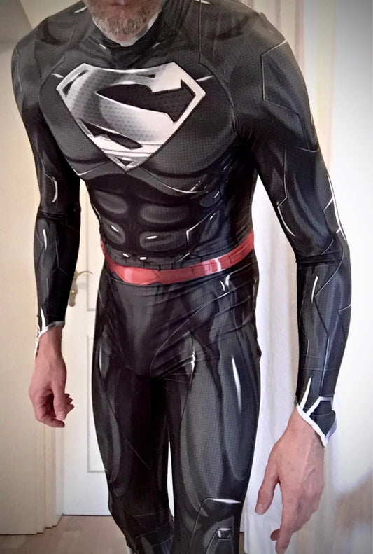Cosplay Superman Zentai Bodysuit