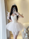 Fantasia Cosplay Fada Anjo