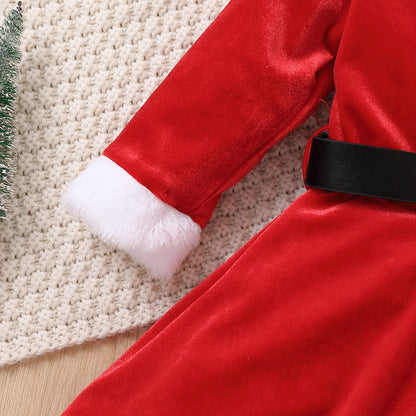 Fantasia de Natal Papai Noel Infantil