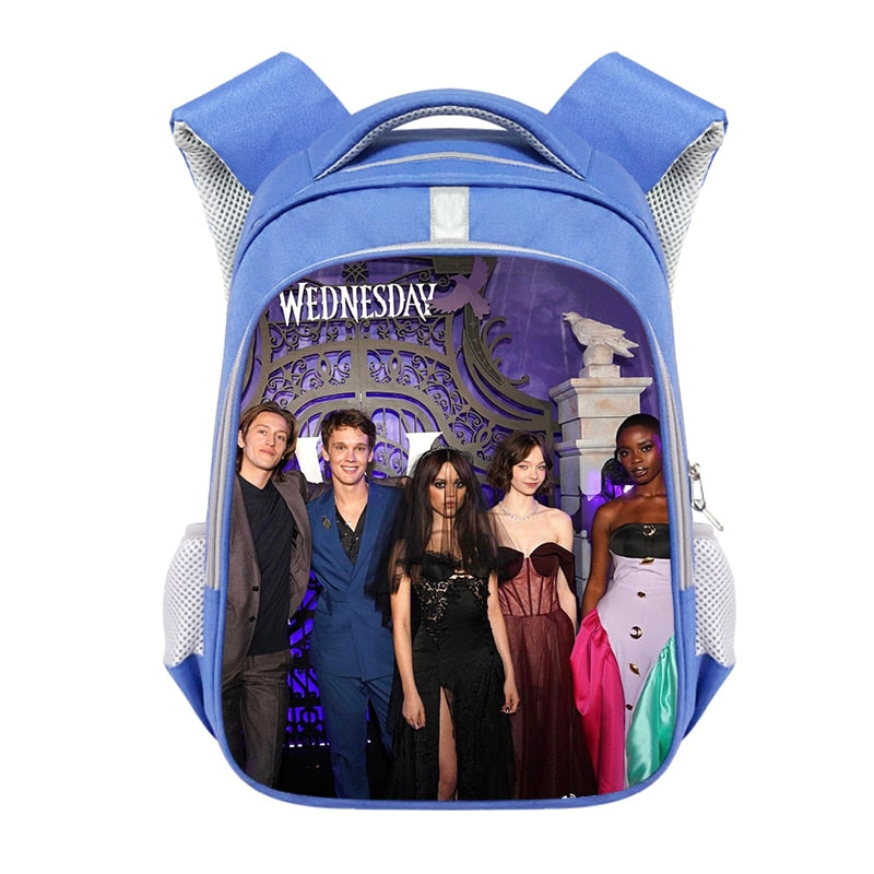 Mochila Escolar Temática Wandinha Enid