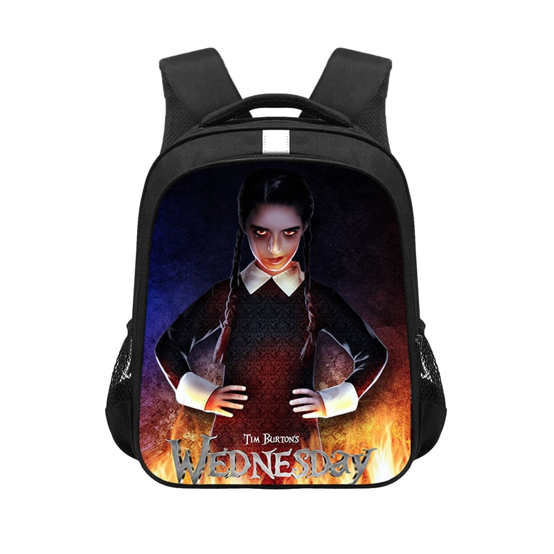 Mochila Escolar Temática Wandinha Enid