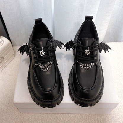 Sapatos Góticos Wandinha Addams