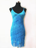 Vestido flapper de lujo estilo Gatsby de los años 20