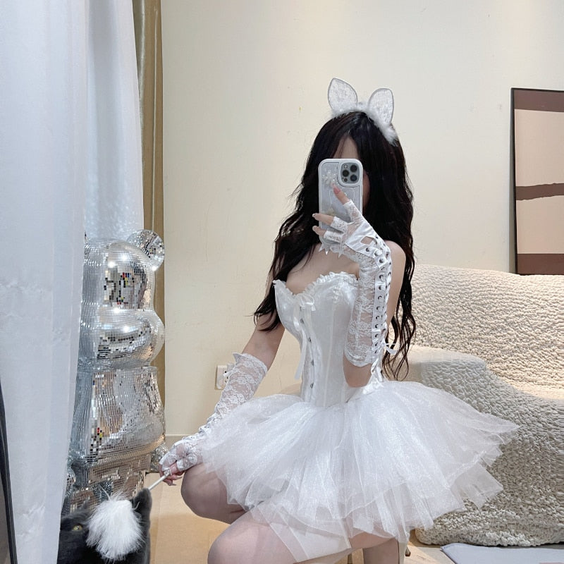 Fantasia Cosplay Fada Anjo