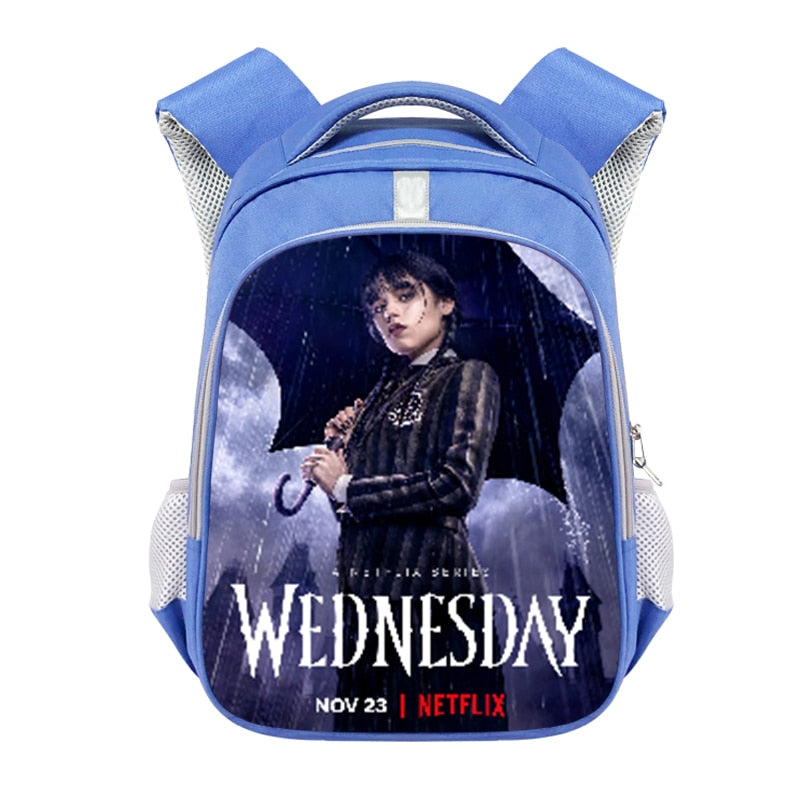 Mochila Escolar Temática Wandinha Enid