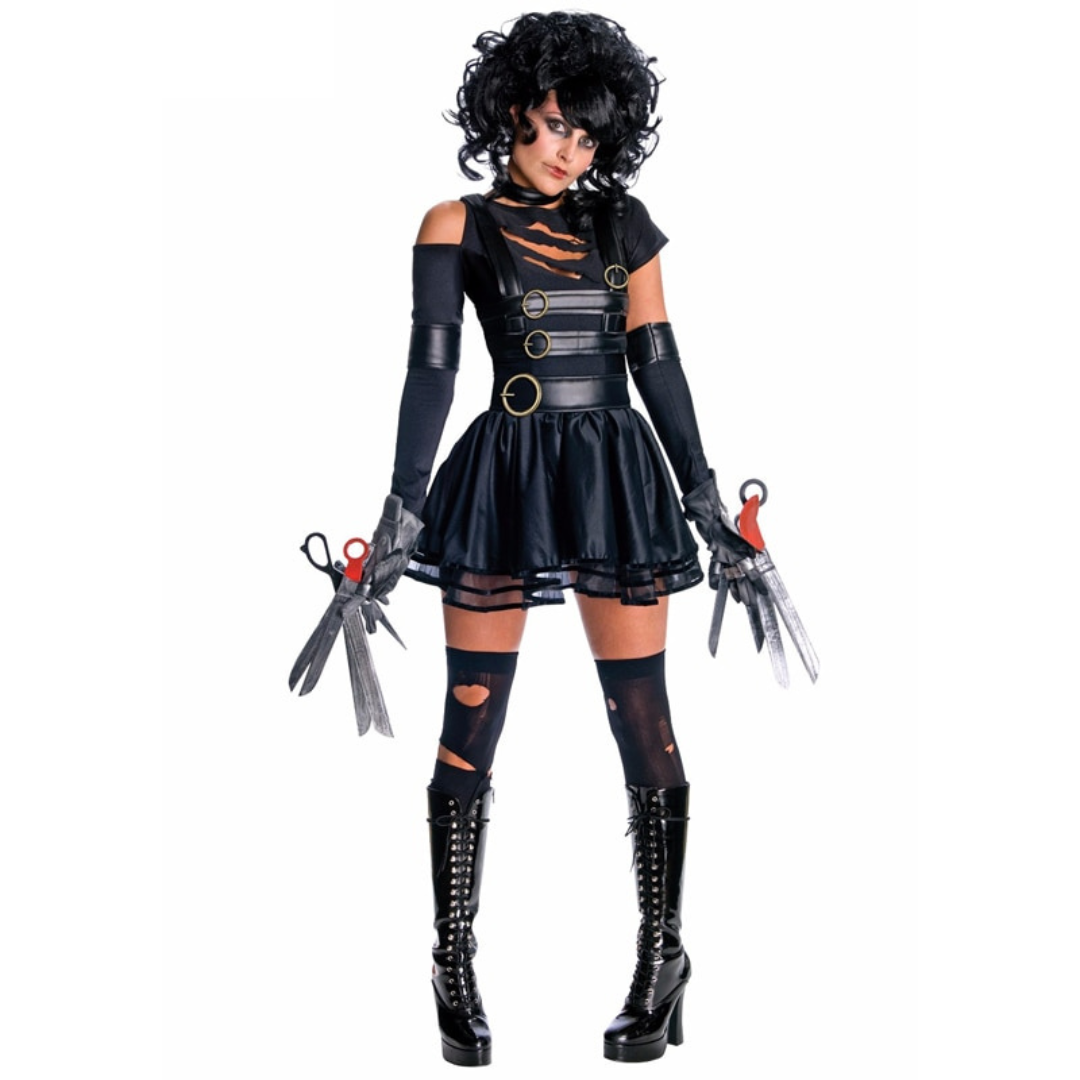 Edward Mãos de Tesoura Cosplay Feminino